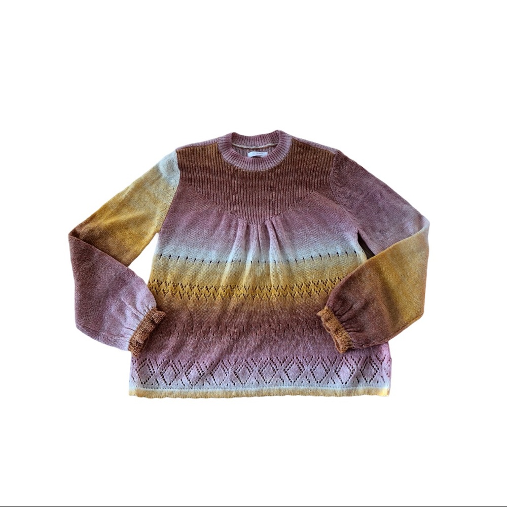 LAUREN CONRAD DIP DYED SWEATER‎ S
